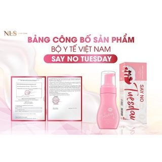 {CHÍNH HÃNG}Dung dịch vệ sinh SAYNO TUESDAY NLS làm sạch bảo vệ vùng kín 150ml Hiền Lê