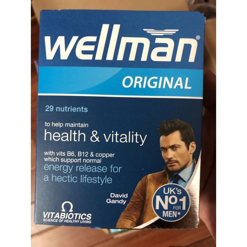 Vitamin tổng hợp Wellman original Vitabiotics UK 30 viên Shopee Việt Nam