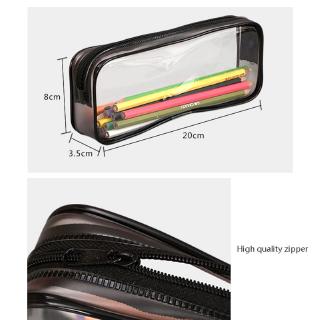 Túi Đựng Bút Bằng PVC Trong Suốt Đơn Giản Sắp Xếp Gọn Gàng