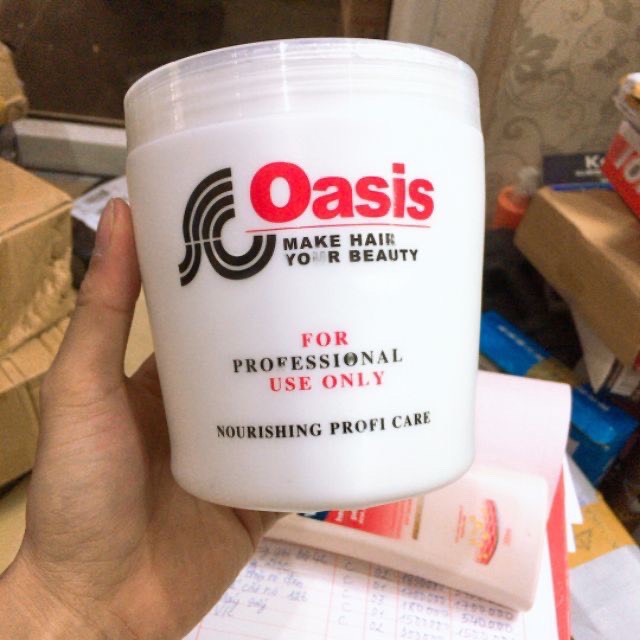 Kem ủ tóc OASIS BOYA 1000ML Nội Địa Trung ủ tóc, dầu xả, dầu ủ dưỡng tóc hair mask hấp tóc phục hồi hư tổn