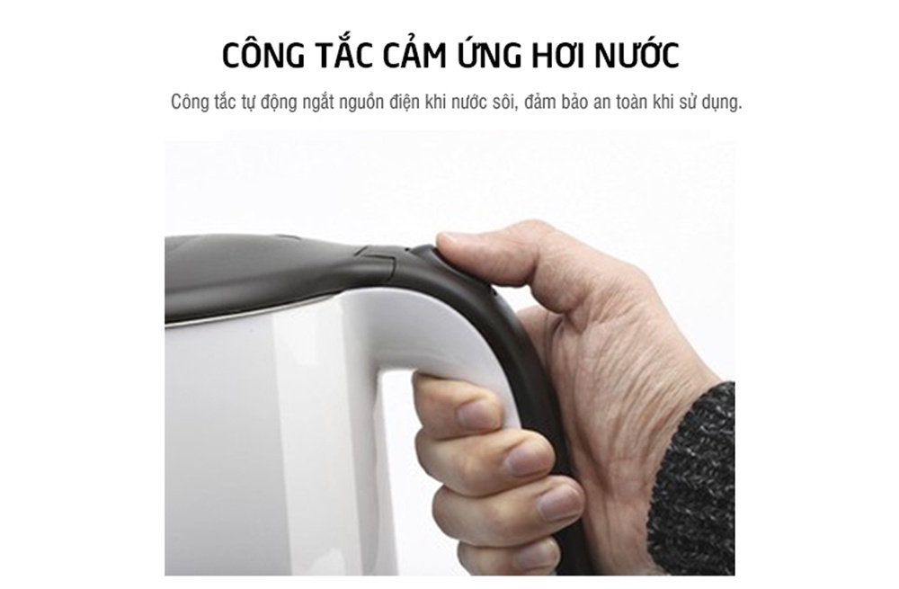 Mô tả Ấm đun siêu tốc LocknLock EJK738 EJK341 1.7L - Hàng chính hãng, tự ngắt khi sôi - JoyMall - 5