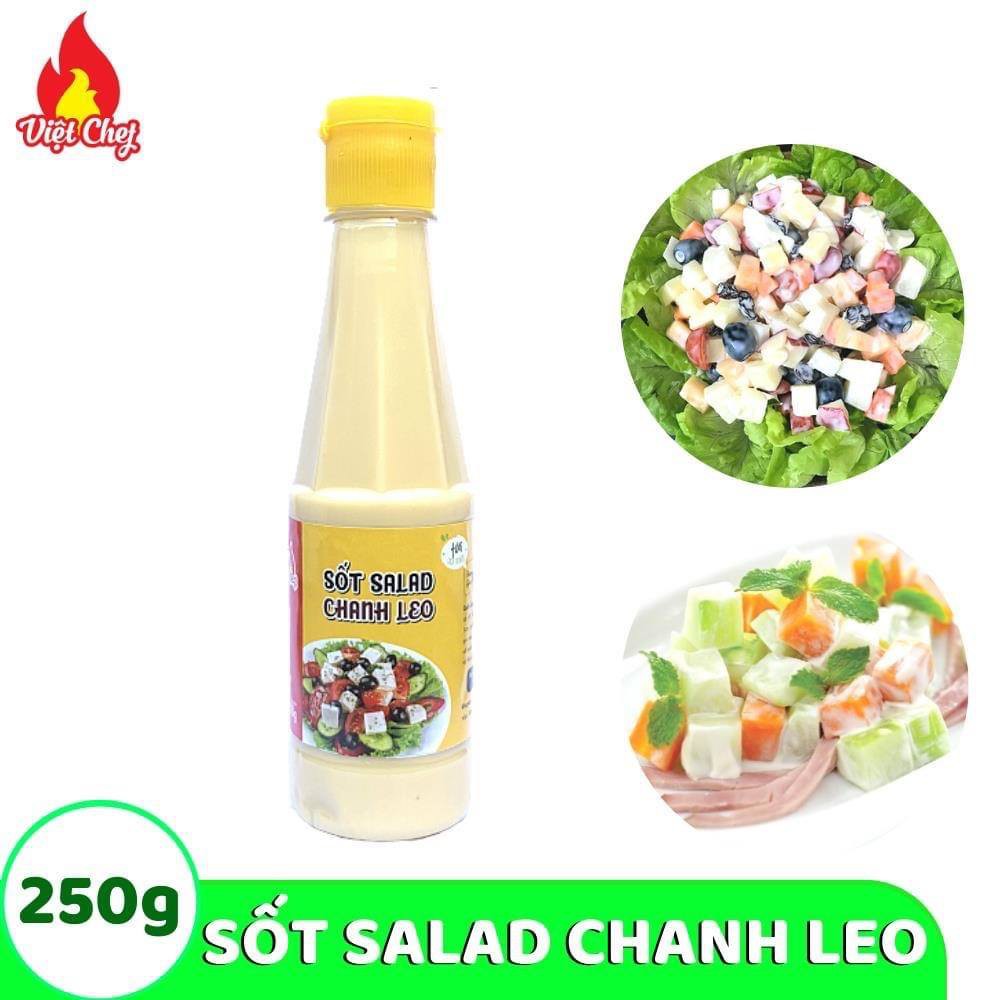 6. Một số công thức salad độc đáo với nước sốt chanh dây