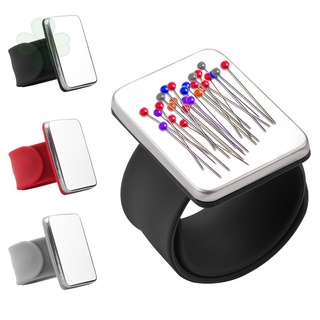 3 Màu May Pincushion Cổ Tay Từ Kim Miếng Lót An Toàn Pin Đệm Quần Áo Bảo Quản Đồ Dùng 1 cái silicon phù hợp mặc hằng ngày đi làm đi chơi hoặc phối đồ gọn đẹp ôm dáng thoải mái dễ mặc và hỗ trợ tôn dáng tự nhiên