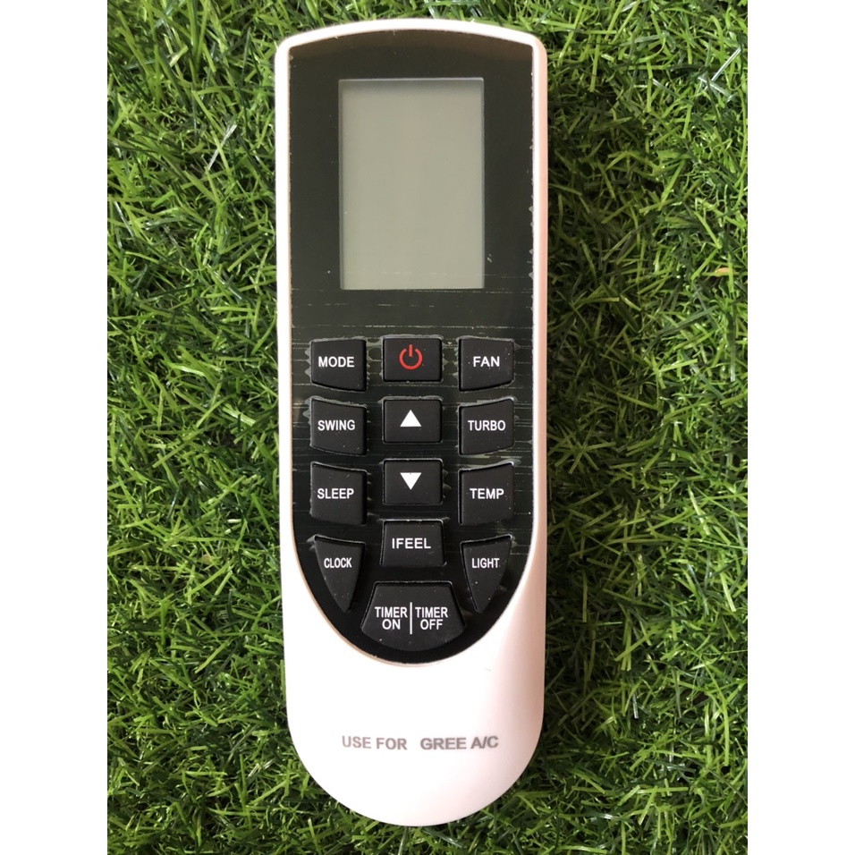 Điều khiển điều hòa Gree YAN1F1 mặt đen - TẶNG KÈM PIN - Remote Gree