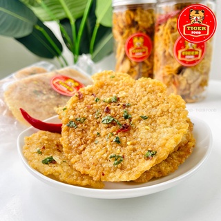 Combo 5 gói cơm cháy mắm hành (3 miếng) chiên giòn siêu ngon 💖TIGER FOOD💖 Ăn vặt Sài Gòn