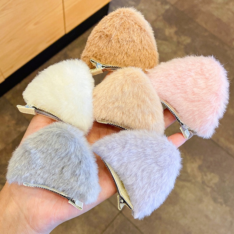 Bầu Trời Sang Trọng Động Vật Cho Tai Mèo Kẹp Tóc Cho Nữ Mèo Con Tai Barrette Tạo Kiểu Tóc T