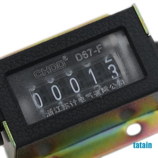 Đồng hồ bấm giờ thủ công 5 chữ số từ 0~99999 D67-F