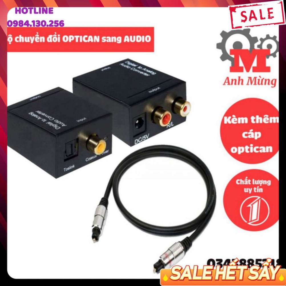 | sẵn hàng| Bộ chuyển đổi - Bộ chuyển đổi Optican sang Audio Av kèm cáp ...