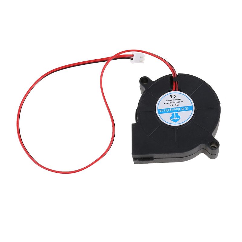 [3C] Quạt thổi tốc độ 50mm 5V 12V 24V 5015 Vòng bi dầu 50x15mm cho tuabin Turbo
