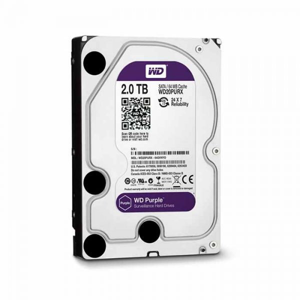 Ổ cứng giám sát WD Purple 2TB WD20PURZ | Shopee Việt Nam