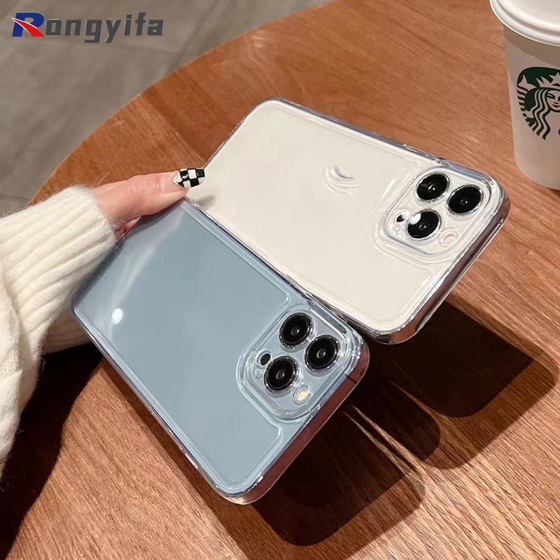 Ốp Điện Thoại Mềm Trong Suốt Chống Sốc Cho iPhone 14 Plus 14 13 12 11 Pro Max 13 12 Mini XS Max XR X 7 8 6 6S Plus SE 2020