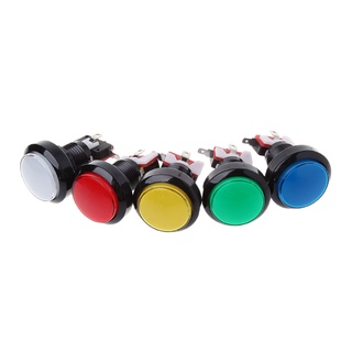 LED Chiếu Sáng Nút Nhấn Micro Switch 45mm Cho Máy Arcade và Máy Chơi Game - Hỗ trợ 12V