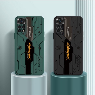 Ốp Silicon Cho Redmi Note 11 / 4G 5G 11S Note 11 Pro + Ốp điện thoại Mềm Cyberpunk