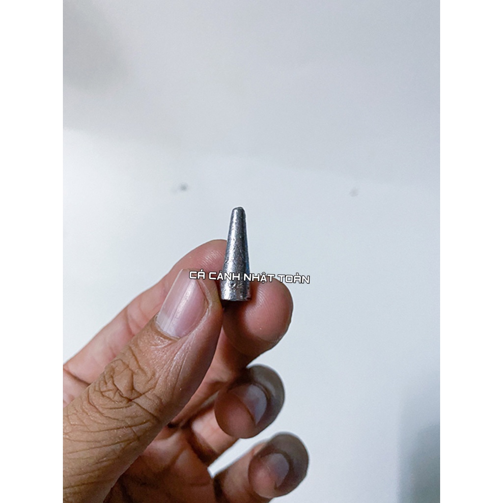 (4 CỤC) CHÌ XUYÊN TÂM CÂU CÁ 6GRAM
