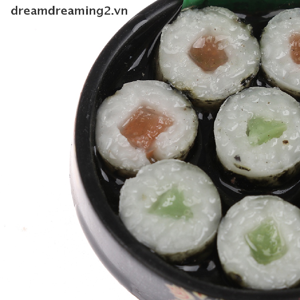 Mô hình hộp cơm trưa sushi cho ngôi nhà búp bê Nhật Bản