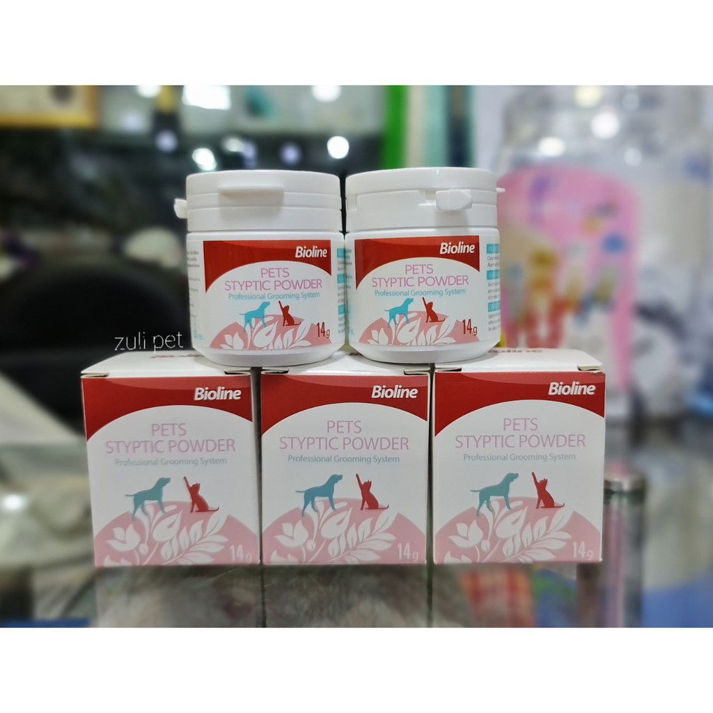 Bột cầm máu cho chó mèo Bioline Pet Styptic Powder 14g Shopee Việt Nam