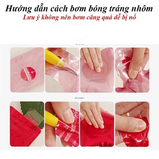 Cô dâu chú rể - Bóng bay hình cô dâu chú rể size lớn mẫu teen trang trí phòng cưới