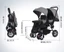 Xe Đẩy Đôi Cho Bé BLUBABY ( Có Thể Gấp Gọn Được Nằm Ngồi Nhiều Tư Thế )Sẵn Hàng
