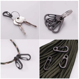 Set 5 Móc Khóa Chữ D Đa Năng Tiện Lợi Dã Ngoại
