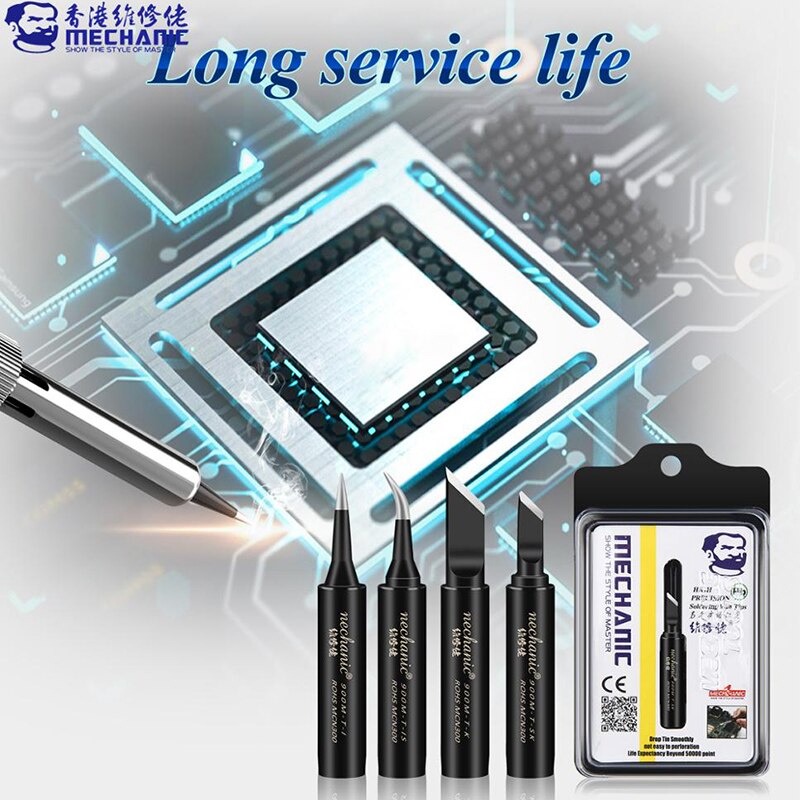 Mechanic 900M-T đầu sắt chống tĩnh điện, chống dính thiếc, dùng cho BGA sửa chữa