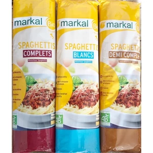 Mì Spaghetti Lứt/Bán lứt/Trắng hữu cơ Markal 500g