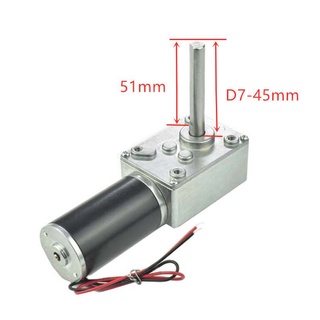 Động Cơ Mô Men Xoắn DC 12 24V 5840-31ZY Hình Chữ D 51MM