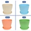 Chậu hoa PWSEND có khay đựng cây bằng nhựa mọng nước tại nhà & sinh hoạt Khay đựng chậu nhiều màu