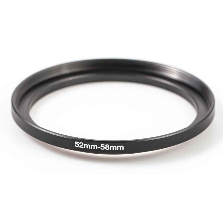Anello Adattatore Filtri 52mm A 55mm - Step Up Ring In Alluminio Per Obiettivi Fotografici - Foto 8