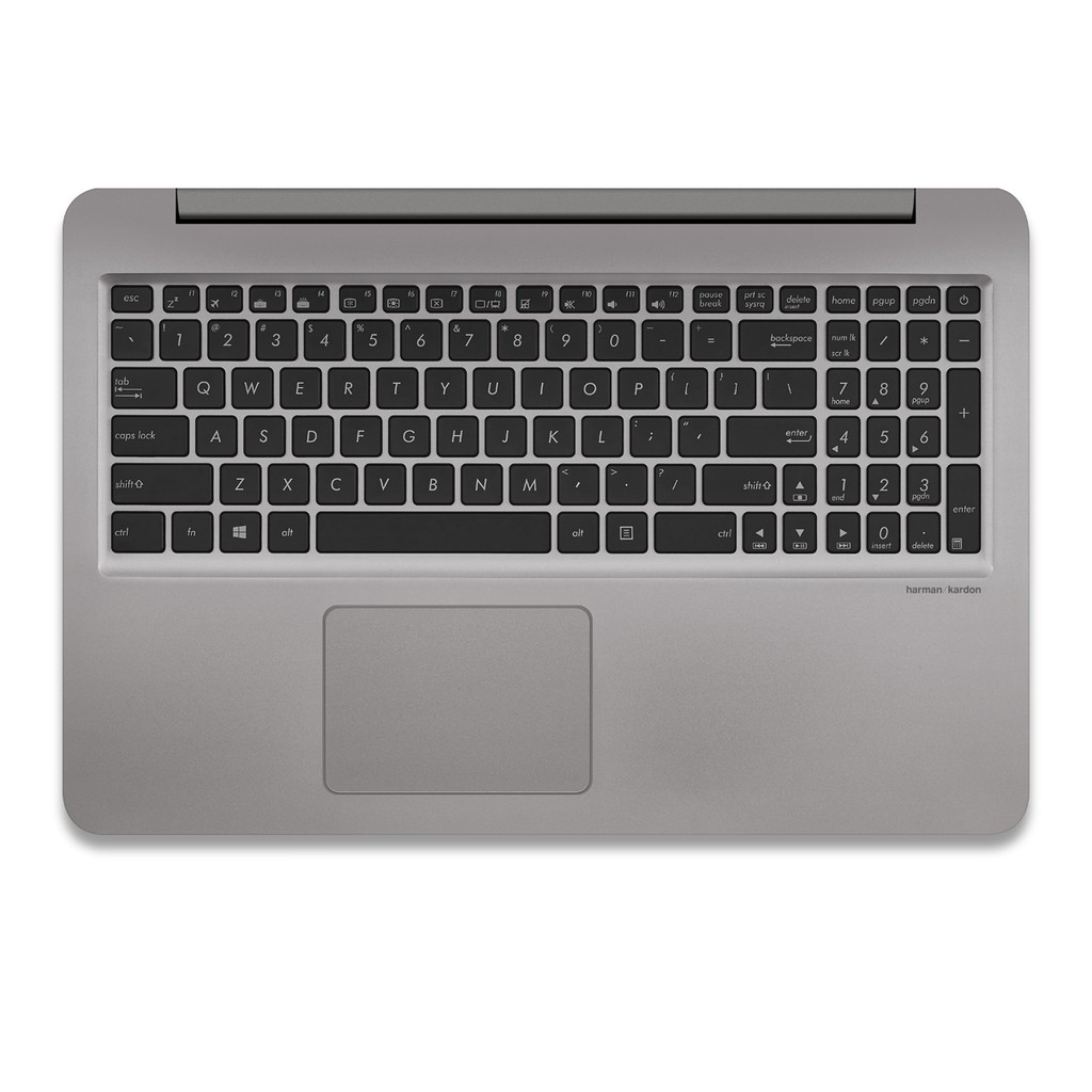Tastiera Retroilluminata QWERTY US Grigio Quarzo Per Asus UX510U, UX510UX, UX510UW, UX510UR &ndash; Ricambio Nuovo