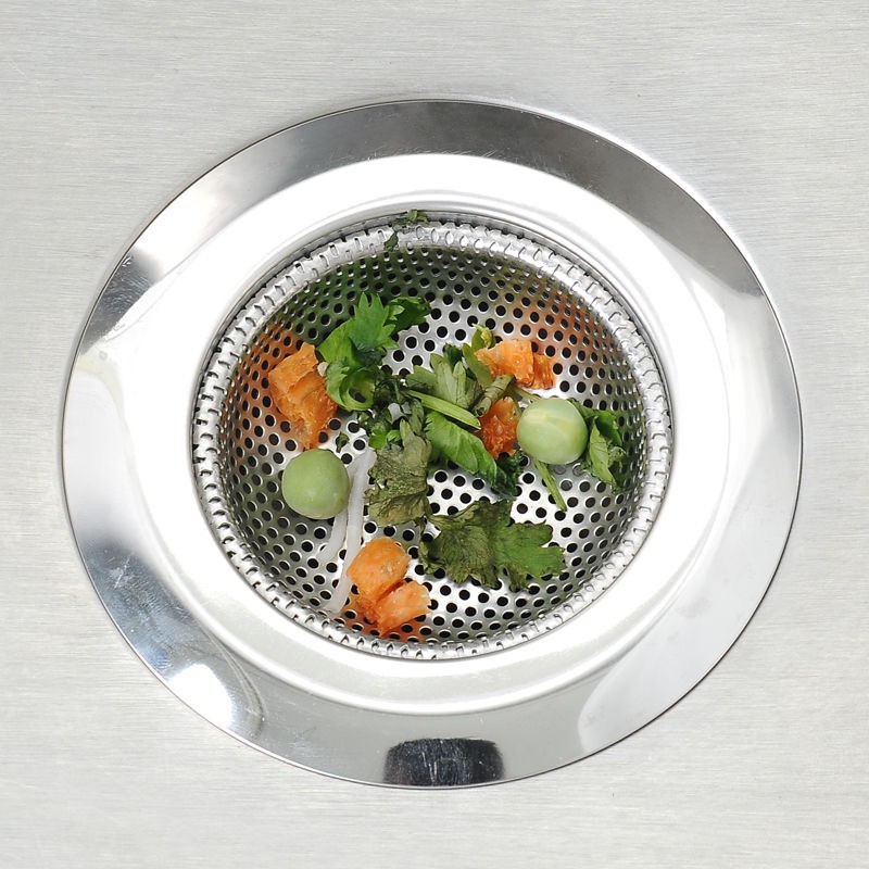 Lưới lọc bồn rửa làm từ thép không gỉ 7cm / 9cm / 11.5cm