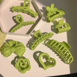 Set 8 món kẹp tóc cỡ lớn xinh xắn thời trang phong cách Hàn Quốc cho bạn gái giúp tóc gọn gàng