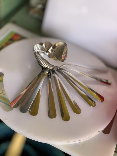 SET 10 MUỖNG INOX DÀY ( LOẠI TỐT )