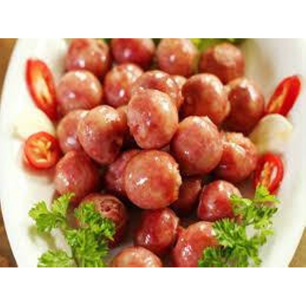 1KG XÚC XÍCH XÔNG KHÓI ĐNÁ_ Ngon, tiện chế biến