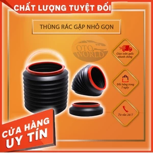 THÙNG GẬP ĐỰNG RÁC GỌN NHẸ - TIỆN LỢI - ĐA NĂNG CHO XE HƠI