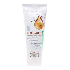 Ảnh Hàng Chính Hãng - Sữa Rửa Mặt Trắng Da Xoá Xạm Collagen Dabo Hàn Quốc 180ml ( MẪU MỚI) 1