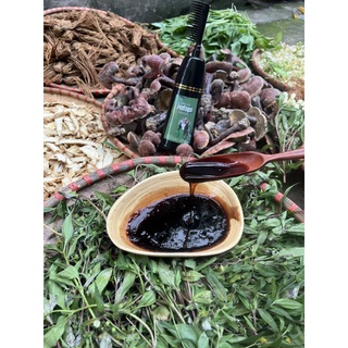 Lược Gội Phủ Bạc Từ Lá Móng Thiên Nhiên