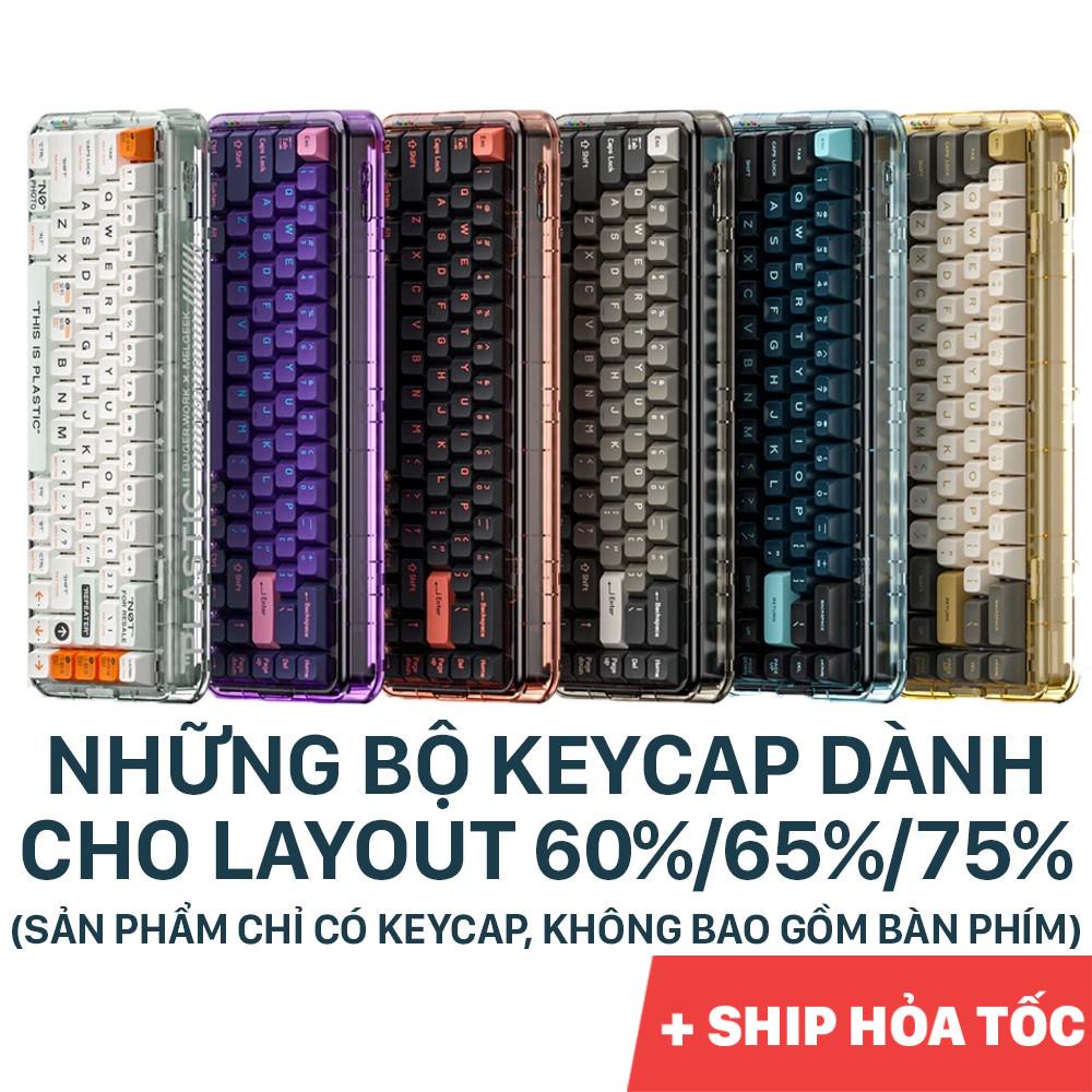 Tổng hợp những bộ Keycap cho layout 60%/65%/75% nhựa PBT cao cấp,in Dye ...
