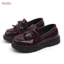 Giày công chúa da đáng yêu cho bé gái Size 21-37 Giày bệt bé gái