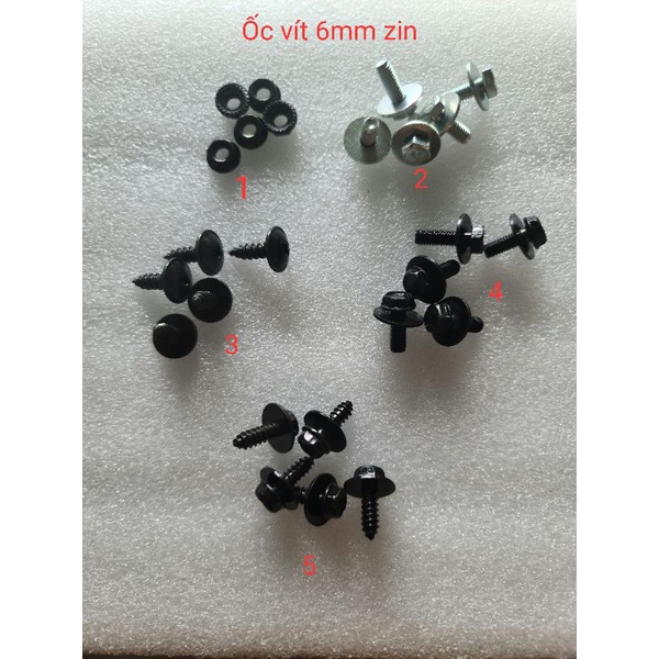 ốc vít bulong 6mm zin cho ô tô | Shopee Việt Nam