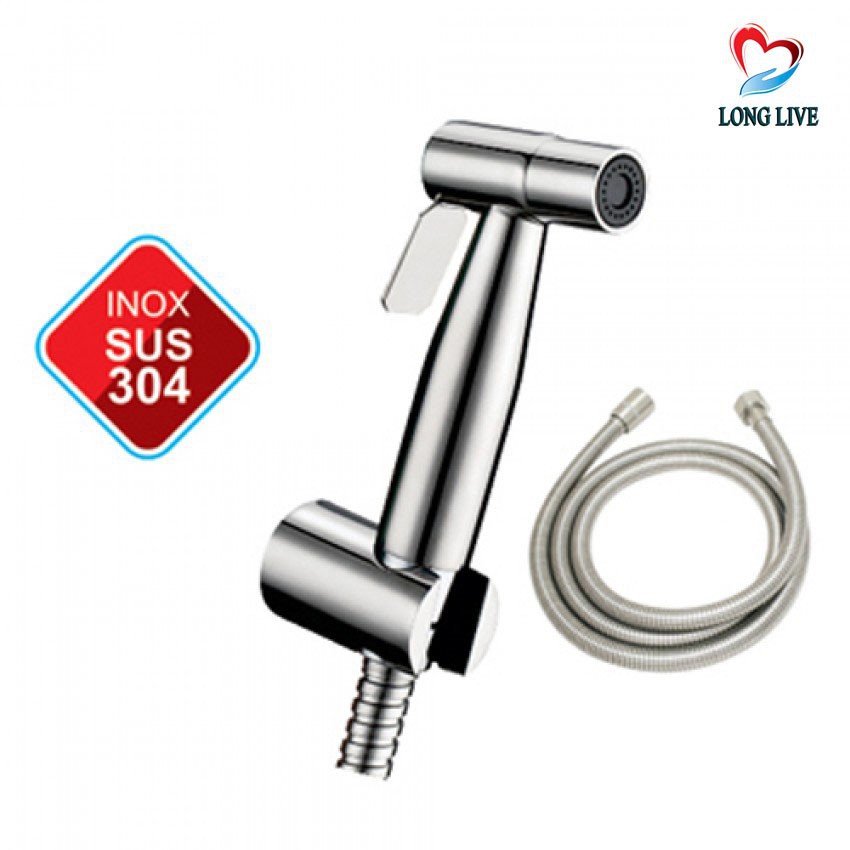 Vòi Xịt Vệ Sinh INOX 304 + Dây Xịt Inox 304 + Cài Vòi Xịt | Shopee Việt Nam