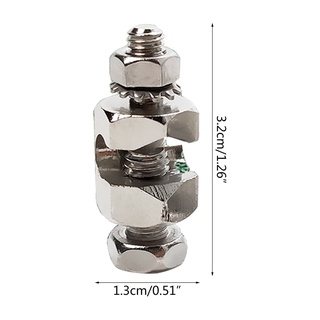 Zzz 2 Chiếc Đa Năng Năng Mặt Trời Mặt Đất Kẹp Nối Đất Bảng Điều Khiển Năng Lượng Mặt Trời Nối Đất lug Chốt Dây Cáp Kẹp Chống Ăn Mòn