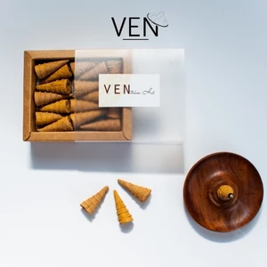Nụ Trầm Hương Huế Ven, Xông Nhà An Yên, Mùi Thơm, Sử Dụng Cho Thác Khói [Hộp 35 Viên]