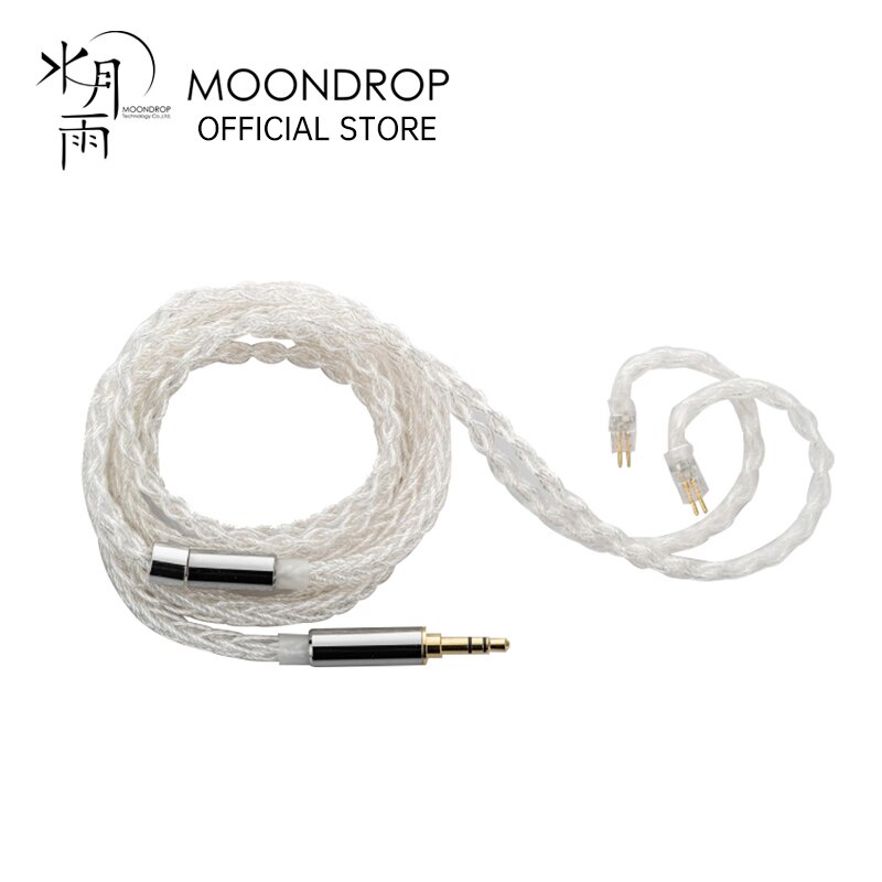Cáp tai nghe MoonDrop Link K Độ tinh khiết cao Cáp nâng cấp mạ bạc bằng đồng Kato Aria Phước lành 2 KXXS