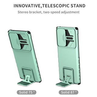 Ốp Điện Thoại Siêu Mỏng Chống Sốc Có Giá Đỡ Cho Samsung Galaxy A73 A72 A42 A32 A23 4G/5G