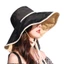 PCF * Niche Big vành cho mũ chống nắng Mũ ngư dân thời trang UV để bảo vệ đường phố Sh