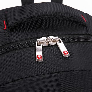 Ba lô máy tính xách tay Thụy Sĩ 17 "Túi du lịch nylon chống thấm nước, ba lô, túi đựng laptop