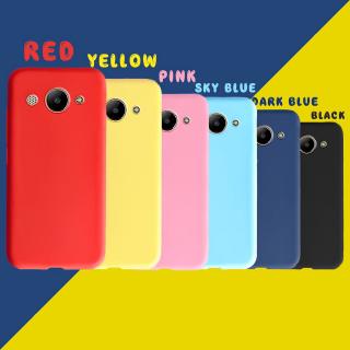Ốp điện thoại silicon trơn màu thích hợp cho Huawei Y3 2017 2018Y5 Lite 2017 Y3 2018 5.0 inch