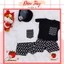 Đồ Bộ NY Siêu Ngầu Cho Bé Trai, Bé Gái Vải Cotton 100% Họa Tiết MLB NY, Bộ Cộc Tay Cho Bé Mặc Nhà Mùa Hè