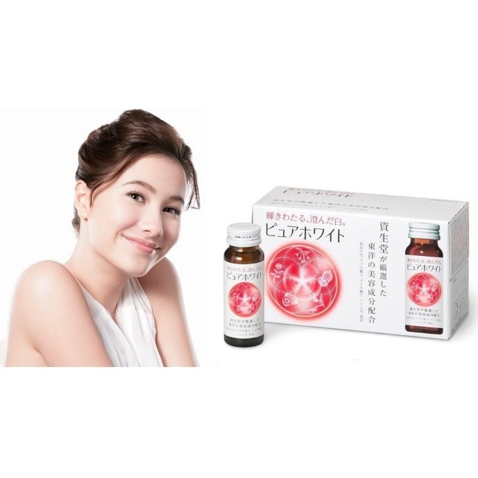 Nước uống collagen Shiseido Pure White Nhật Bản-collagen-shiseido nhật bản
