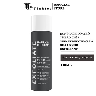 Dung dịch tẩy tế bào chết paula's choice Skin Perfecting 2% BHA Liquid 118ml